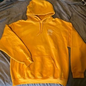 Yellow sunflower Pawz hoodie